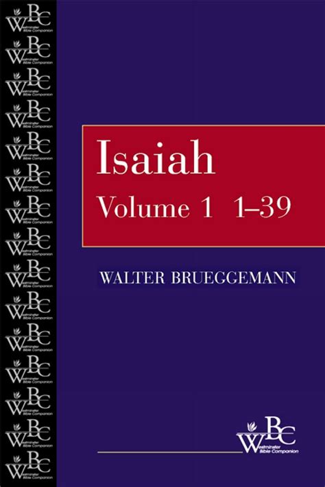 isaiah vol 1 chapters 1 39 westminster bible companion Epub